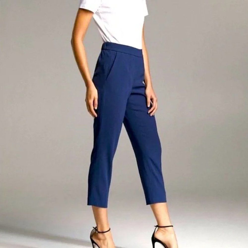Artizia Babaton Navy Blue Cohen Pants Sz 4